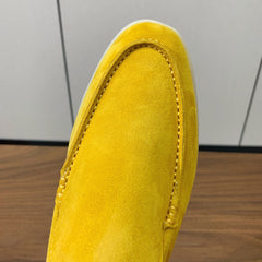 LP LOAFERS 25S IN YELLOW SUEDE