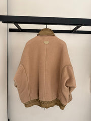 PRADA 25S KHAKI KNIT JACKET 332