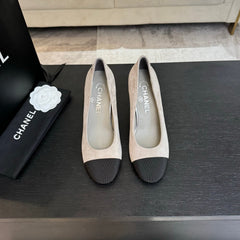 HIGH HEEL 85 MM SANDALS IN PALE GRAY SUEDE AND BLACK FABRIC