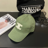 BASEBALL CAP MODEL 650700 IN GREEN COTTON