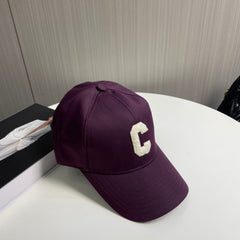 BASEBALL CAP MODEL 650716 IN WINE PURPLE COTTON