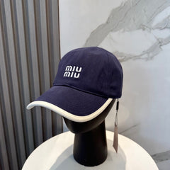 MM BASEBALL CAP IN NAVY BLUE FABRIC STYLE 7