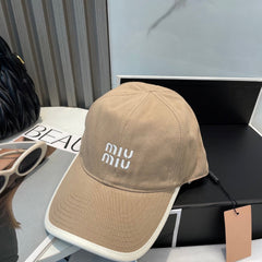 MM BASEBALL CAP IN BEIGE FABRIC STYLE 4