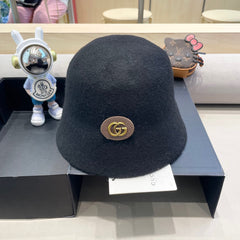 BLACK BUCKET HAT 411347