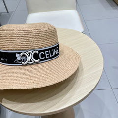 WIDE BRIM HAT MODEL 652234 IN NATURAL WOVEN STRAW