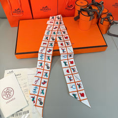 HERMES 25S SCARF 86 IN SILK 853138