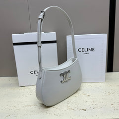 MINI 22 TILLY BAG IN WHITE SHINNY CALFSKIN