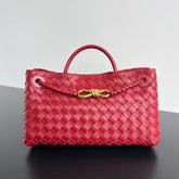SMALL ANDIAMO 29 IN RED LAMBSKIN
