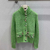 CHANEL 25S KNITTED CARDIGAN 233199