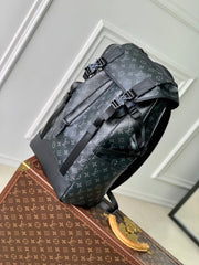 GETAWAY BACKPACK 50 IN BLACK MONOGRAM ECLIPSE CANVAS AND CALFSKIN