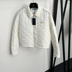 PRADA 25S LONG-SLEEVE COTTON JACKET 339