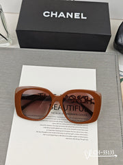 SQUARE SUNGLASSES 55133 IN ACETATE METAL FRAME