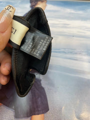 FINGERLESS GLOVES IN BLACK LAMBSKIN WITH GOLD HORSEBIT 432606