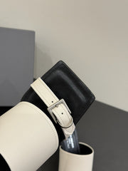 BALENCIAGA 25S HIGH-HEELED SANDALS IN WHITE CALFSKIN WITH SILVER HARDWARE