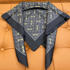 GUCCI 25S SCARF 90 IN SILK 718514