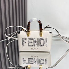 BY THE WAY MINI 18 IN WHITE LAMBSKIN GOLD HARDWARE