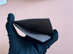 GG CARD CASE 10 IN BEIGE AND BROWN GG CALFSKIN