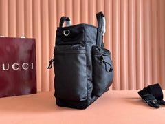 NEXUS LARGE TOTE BAG 40 IN BLACK GG NYLON