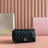 MATELASSÉ NAPPA LEATHER MINI BAG 18 BLACK