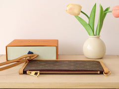 LV 25S SMALL CARRYALL BAG IN BROWN MONOGRAM CALFSKIN