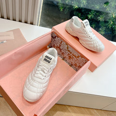 Women's Sneakers White Cowhide