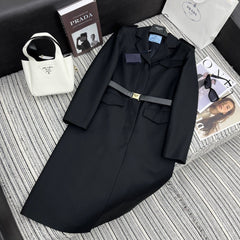 PRADA 25S LONGLINE BLAZER 348