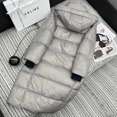 MONCLER 25S LONG HOODED COAT 254