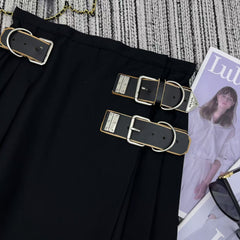 PRADA 25S PLEATED MINI SKIRT 345