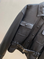 YSL 25S LEATHER JACKET STYLE 164