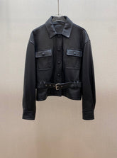 YSL 25S LEATHER JACKET STYLE 164