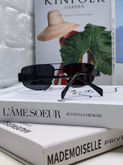 TRIOMPHE SUNGLASS 512996 IN BLACK METAL