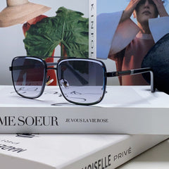 SQUARE FRAME SUNGLASSES 576880 IN METAL