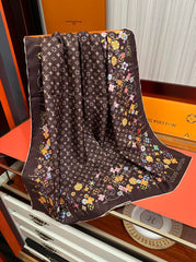 LV SCARF 90 CM IN SILK 730542