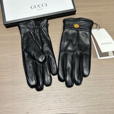 TOUCHSCREEN GLOVES IN BLACK LAMBSKIN 435967