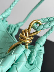 BV Small Parachute 21 Green Oasis Lambskin Ghw