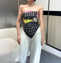 LV SCARF 90 CM IN SILK 721521