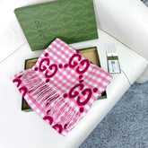 GUCCI 25S SCARF 220 IN CASHMERE 732133