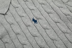 RALPH LAUREN SHORT-SLEEVE POLO KNIT SWEATER STYLE 435