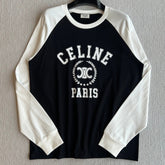 CELINE LONG SLEEVE PRINTED T-SHIRT 275643