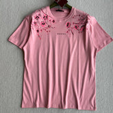 GUCCI SHORT SLEEVE LOGO PRINTED T-SHIRT 275723