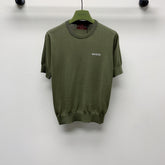 GUCCI SHORT-SLEEVE KNIT TOP 271725