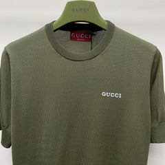 GUCCI SHORT-SLEEVE KNIT TOP 271725