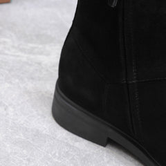 LP 25S KILDA ANKLE BOOT IN BLACK SUEDE