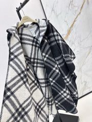 BURBERRY 25S REVERSIBLE CASHMERE CAPE 0046