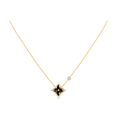 STAR BLACK MOP NECKLACE