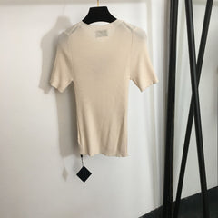 PRADA 25S FITTED KNIT TOP 285