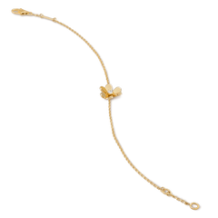 FRIVOLE GOLD FLOWER BRACELET