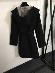 LV 25S BELTED WOOL COAT 0144