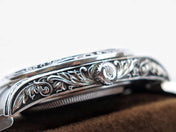 MILGAUSS 40 HAND ENGRAVED CASE WHITE DIAL