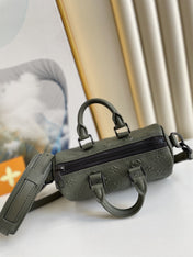 KEEPALL XS 21CM KHAKI MONOGRAM SEAL